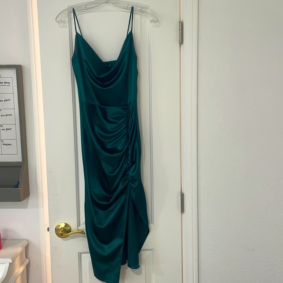 windsor formal dress dark green size xs - Picture 1 of 4